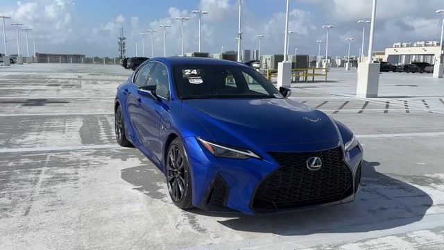 Used 2024 Lexus IS 350 F SPORT in Hollywood FL | JTHGZ1B2XR5077434